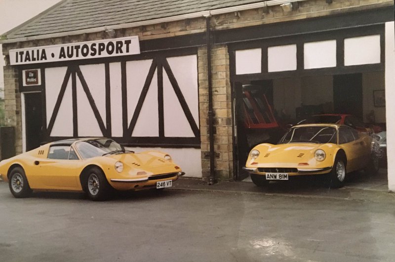 Italia Autosport 1975 garage