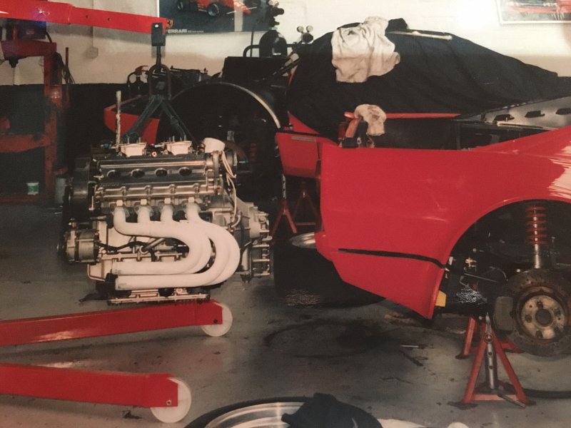 Ferrari Restoration shop