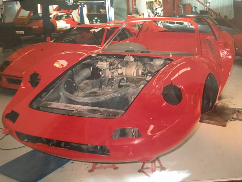 Ferrari Restoration body work