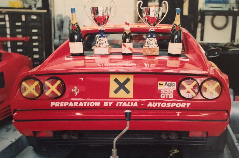 Italia Autosport winning car